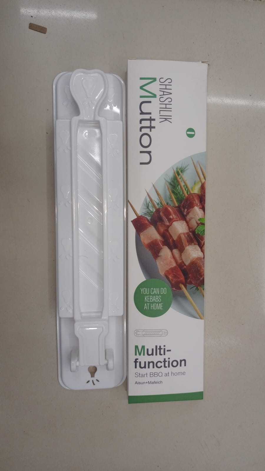 Reusable Manual Kabab Press Mould – Heavy-Duty Seekh Kebab Maker
